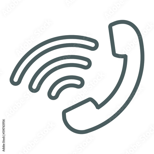 Call, contact, telephone icon