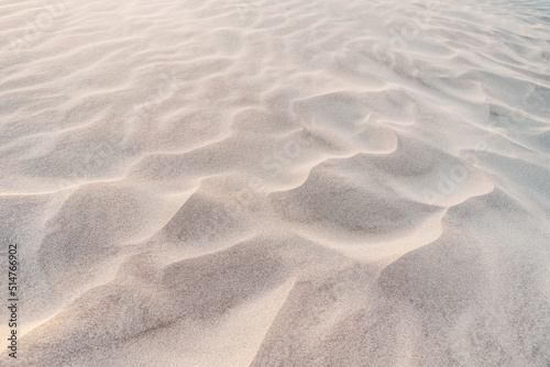 Fine sand texture in the dunes at sunset © Adrian Zarzuelo