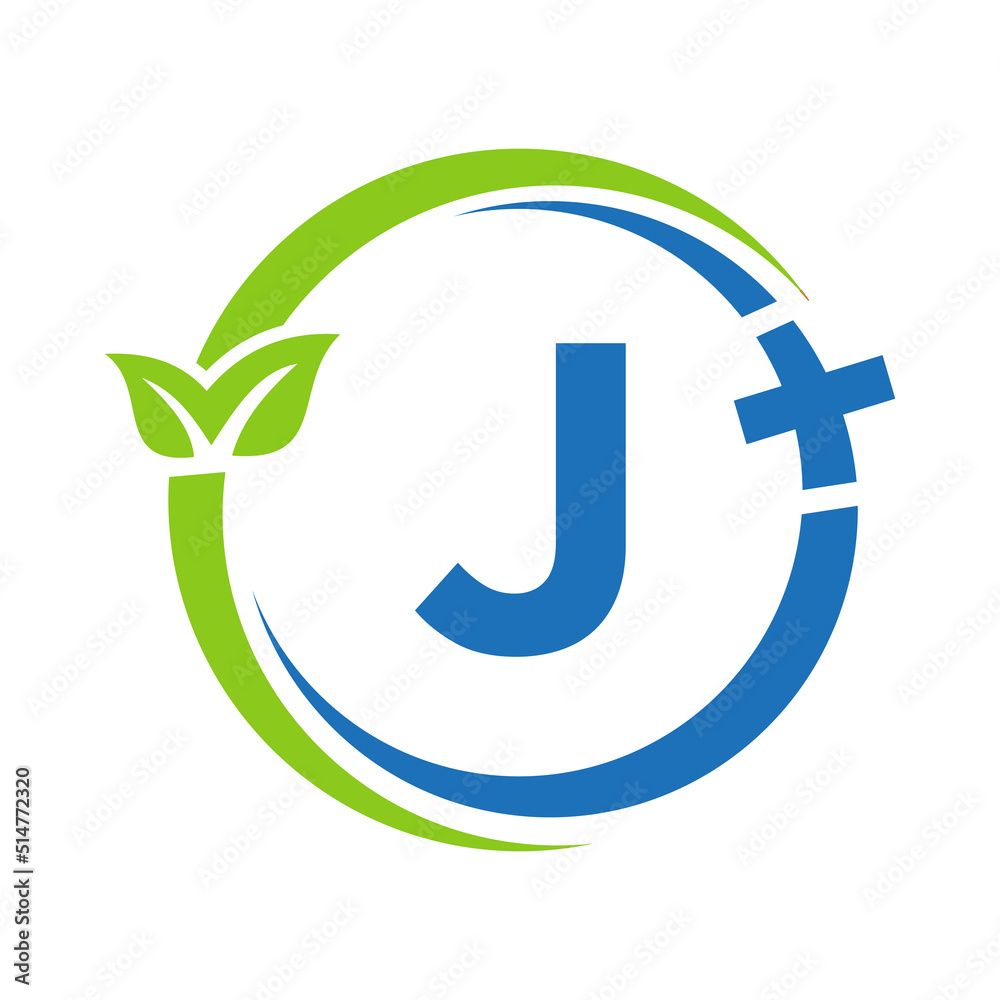 Letter J Healthcare Logo. Doctor Logo on Alphabet J Sign. Medical Pharmacy Plus Symbol Design Letter J Healthcare Logo. Doctor Logo on Alphabet J Sign. Medical Pharmacy Plus Symbol Design