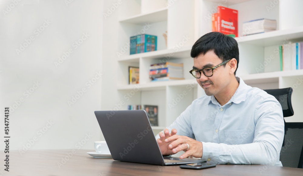 asian man work using computer hand typing laptop keyboard contact us.student study learning education online.adult professional people chatting search at office.concept for technology device business asian man work using computer hand typing laptop keyboard contact us.student study learning education online.adult professional people chatting search at office.concept for technology device business