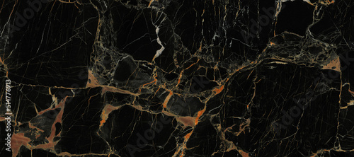 Black marble stone texture for background or luxurious tiles floor and wallpaper decorative design.