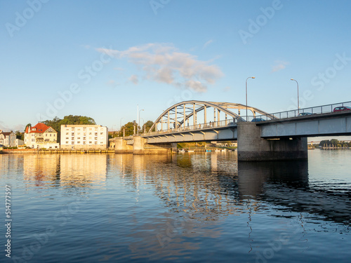 Kong Christian X. Bro bridge in Sonderborg, Denmark.