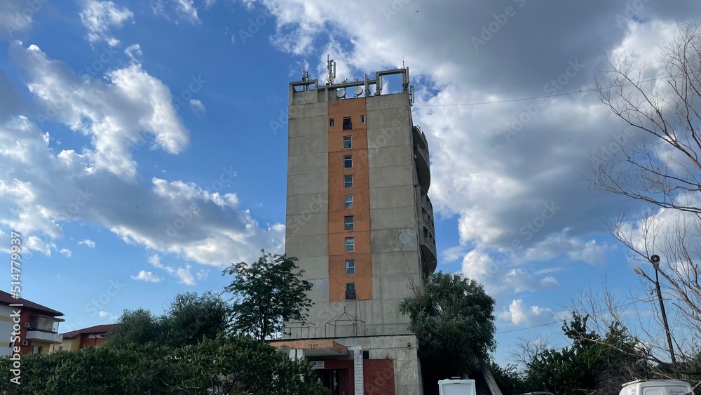 Naklejka premium tower in the sky