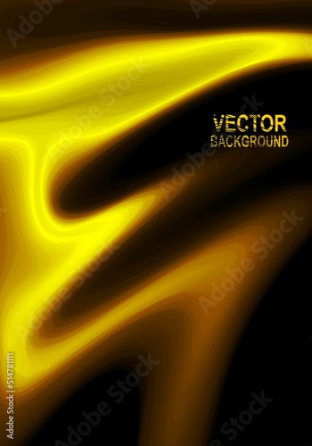 abstract golden, seamless pattern. Waves, curly lines, spiral, stripes, scale ornament. Universal base background. Shining luxurious glamor vector illustration.