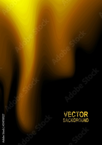 abstract golden, seamless pattern. Waves, curly lines, spiral, stripes, scale ornament. Universal base background. Shining luxurious glamor vector illustration.