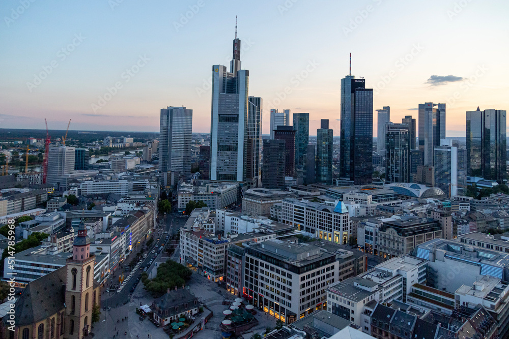 Fototapeta premium frankfurt city