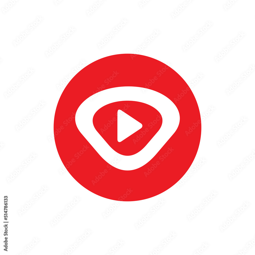 Abstract video logo icon, vector illustration design Abstract video logo icon, vector illustration design