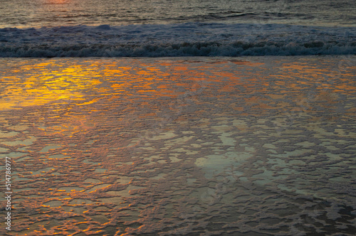 Sunset at beach
