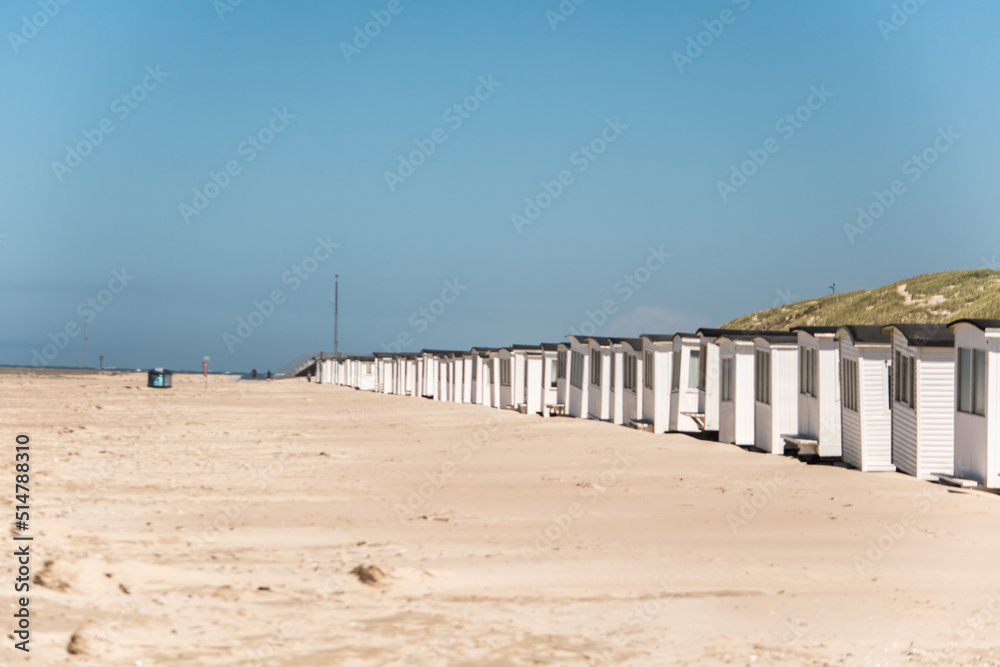 Badehäuser am Strand