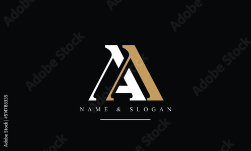 AA, A abstract letters logo monogram photo