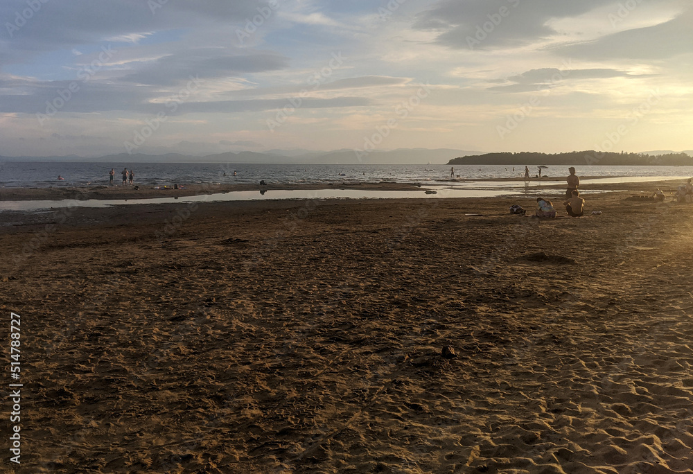 Evening on Lake Champlain