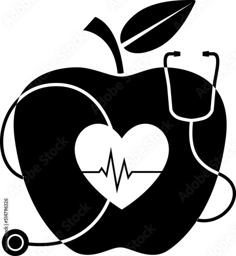 An apple a day keeps the doctor away, health is wealth,  global health promotion, health care awareness, healthy heart