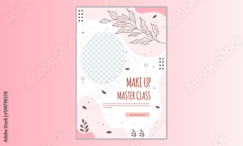 Make Up Masterclass Social Media Banner