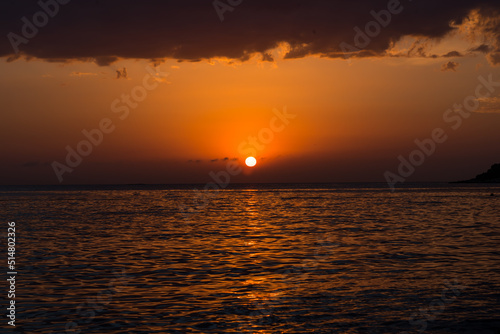 Croatia, sunset view, seaside on Istria © noxnorthy