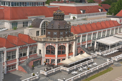 Obraz na płótnie Sopot, miejscowość wypoczynkowa nad Bałtykiem, Polskie Uzdrowisko w salonie