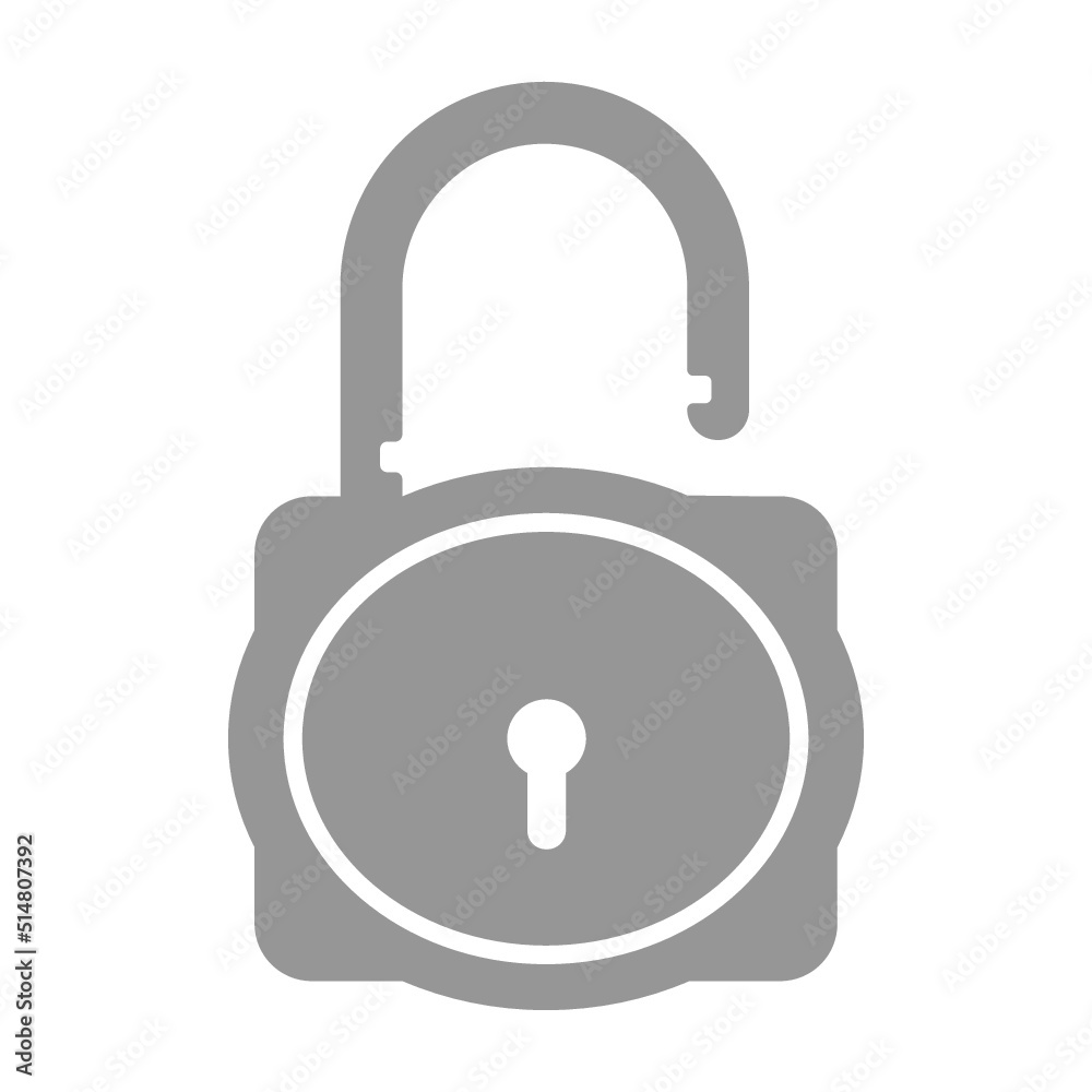 Key, lock, password, unlock, unlocked icon Key, lock, password, unlock, unlocked icon