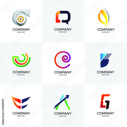 business logo set 