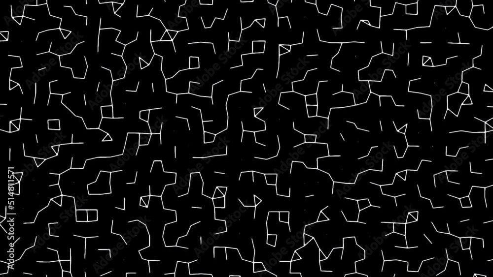 視覚化されたネットワークのイメージ 4Kループ映像05 視覚化されたネットワークのイメージ 4Kループ映像05