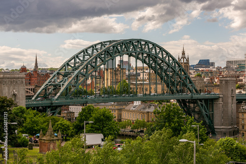 The Tyne Bridge is a through arch bridge over the River Tyne in North East England, linking Newcastle upon Tyne and Gateshead. © Fela Sanu