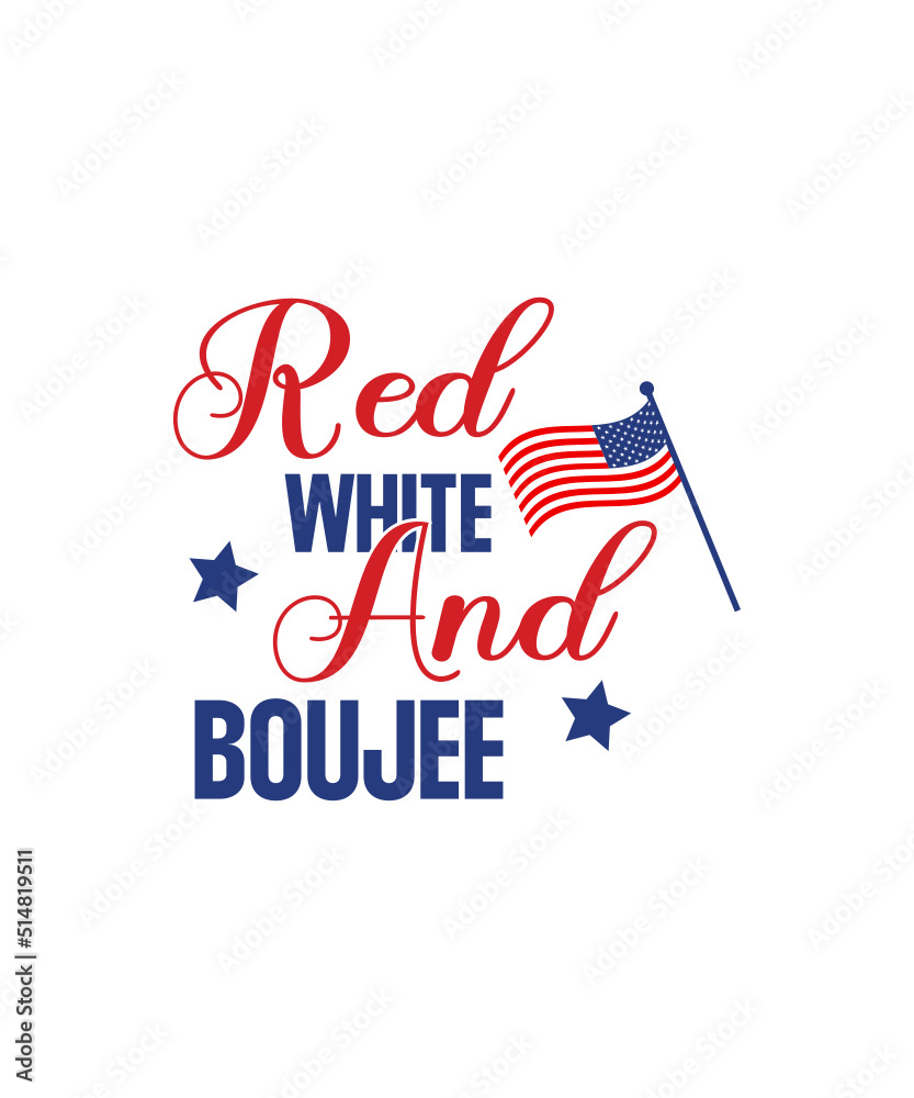 Fototapeta premium 4th of July svg bundle, svg bundles, clipart bundles, silhouette file, cricut file, clipart, party in the usa svg bundle, usa svg bundle