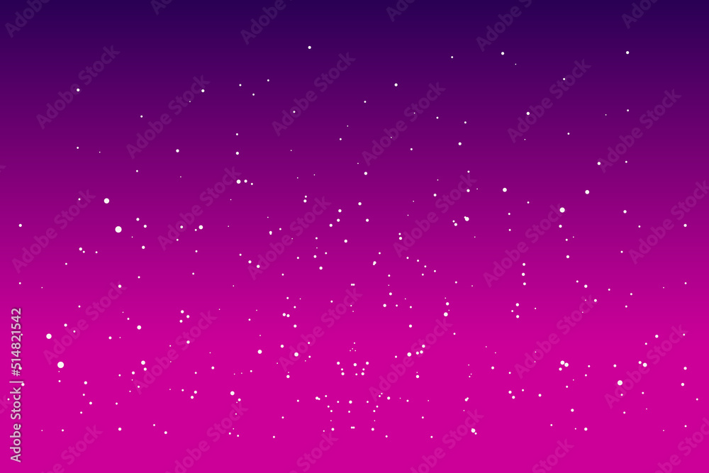 Abstract dust particles stars in the sky background