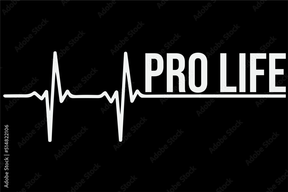 Obraz premium Pro-Life Definition Baby Love I Am The Pro-Life Generation Women Rights Pro-Choice Life Wins RBG Women Empowerment