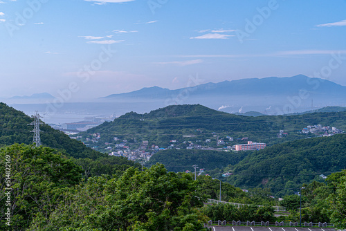 北海道室蘭 地球岬展望台からの景観