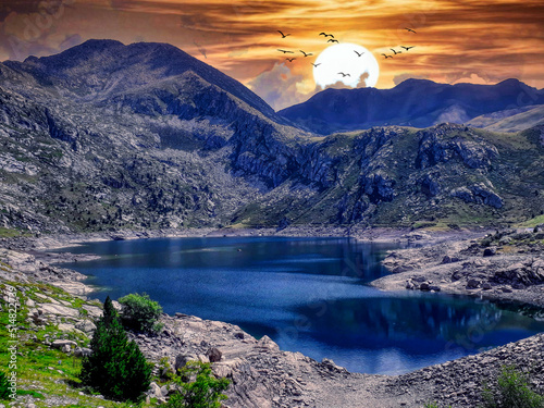 Vall Fosca - Aiguestortes  - Estany Gento - Pallars Jussà photo