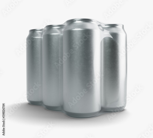 Canvas Print Aluminum Beverage Can 6 Pack