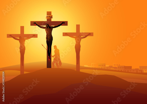 Foto Jesus Dies On The Cross