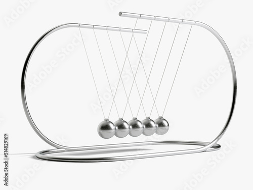 Stylized Newtons Cradle