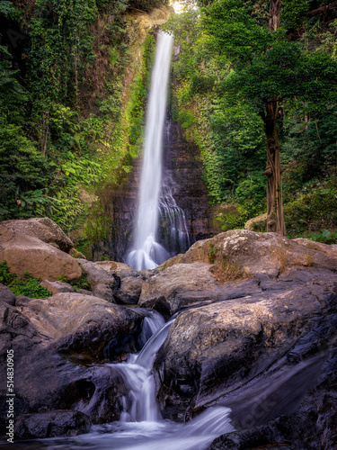 tropical Git Git waterfall