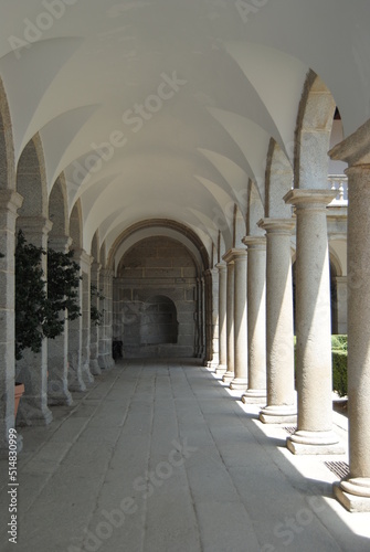 arches in el Escorial monastery