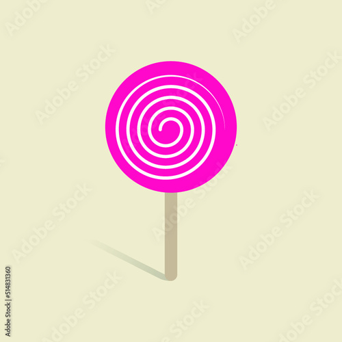 lolipop candy vector