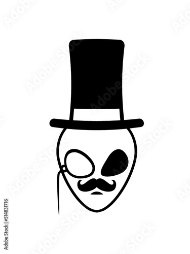 Kopf Sir Alien Gentlemen 
