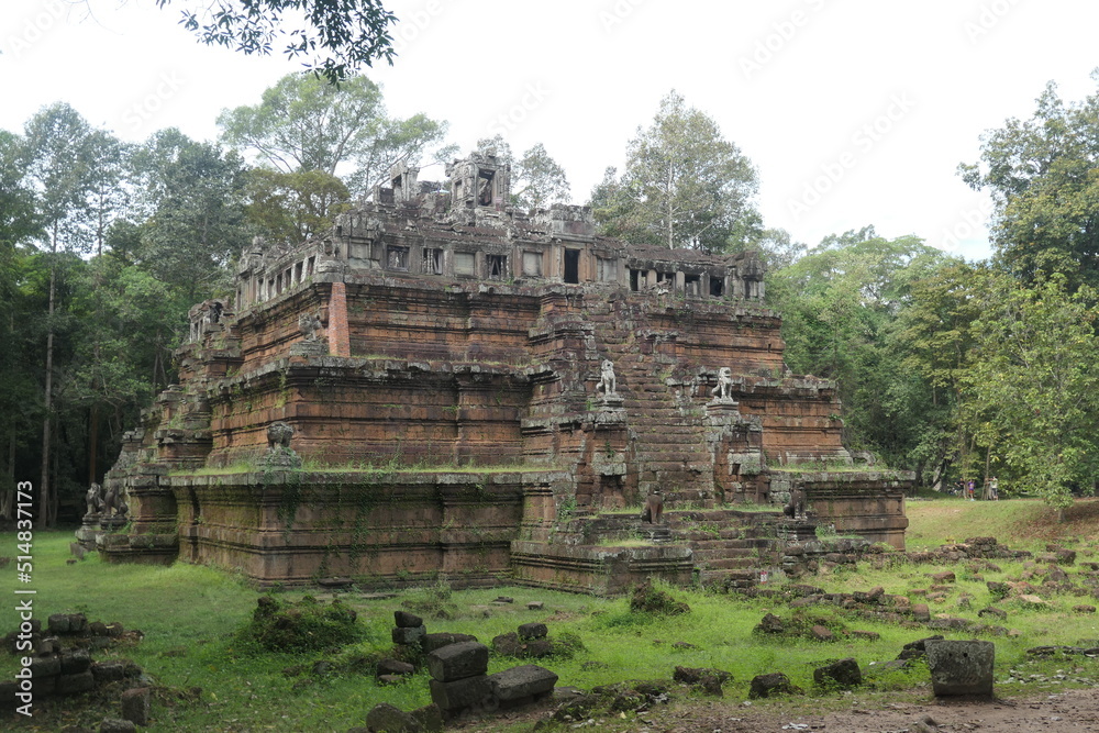 Temple à Angkor Vat au Cambodge