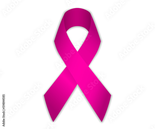 Breast cancer awareness symbol. Breast Cancer Day.