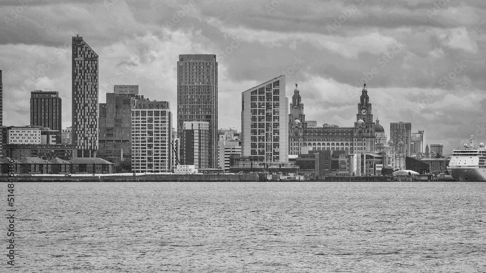 Liverpool Waterfront and River Mersey 