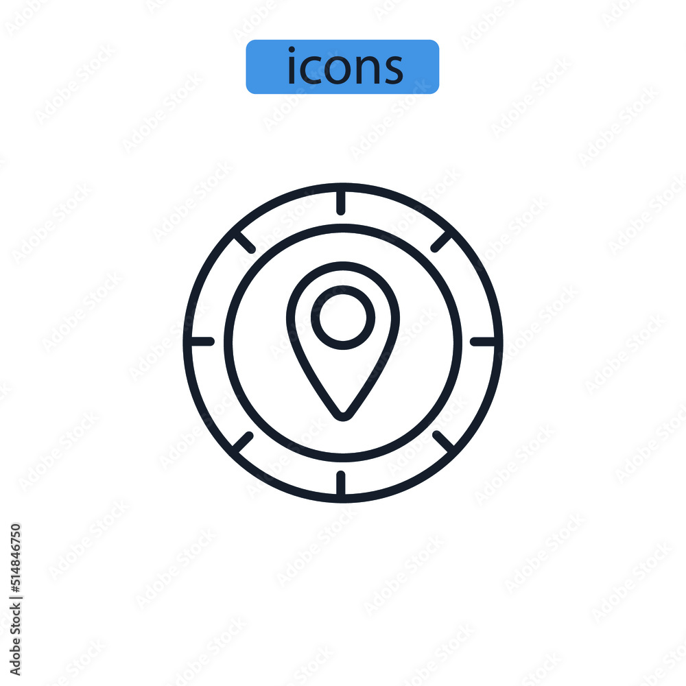 placeholder icons symbol vector elements for infographic web placeholder icons symbol vector elements for infographic web