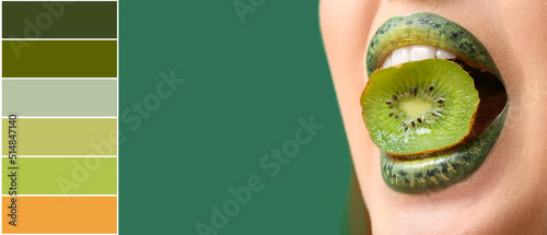 Beautiful young woman with ...