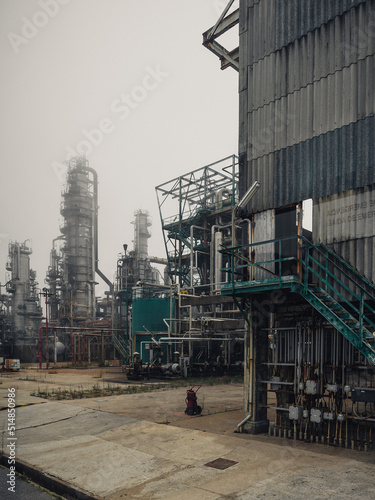 Old oil refinery in Matosinhos buildings, Portugal © SGStock