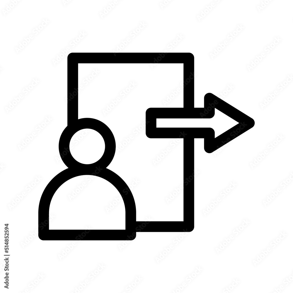 exit icon or logo isolated sign symbol vector illustration - high quality black style vector icons
exit icon or logo isolated sign symbol vector illustration - high quality black style vector icons