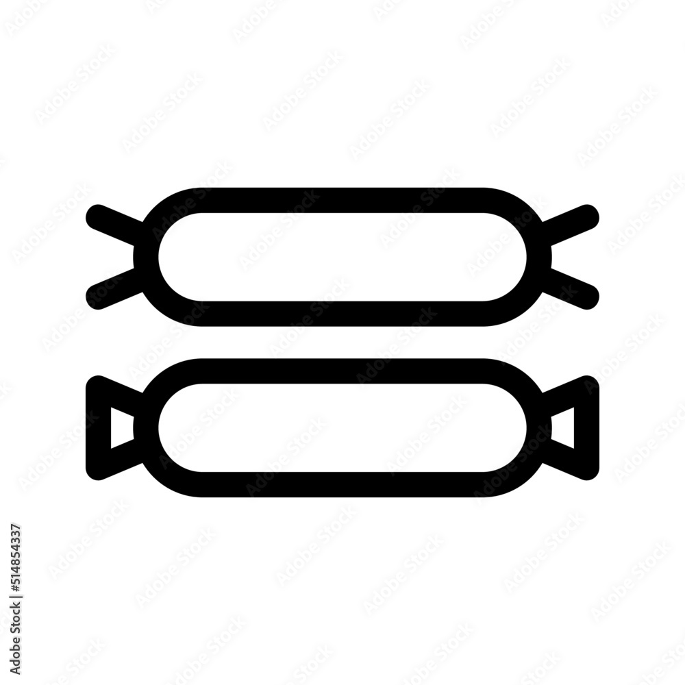 sausage icon or logo isolated sign symbol vector illustration - high quality black style vector icons
sausage icon or logo isolated sign symbol vector illustration - high quality black style vector icons