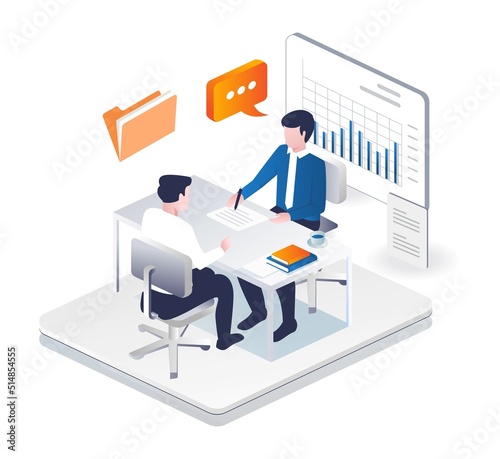 Signing business work report
