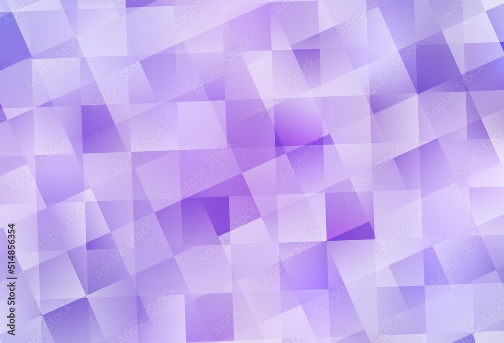 Obraz premium Light Purple vector texture in rectangular style.