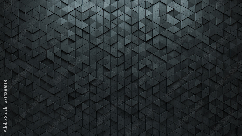 Triangular, Polished Wall background with tiles. Futuristic, tile Wallpaper with Concrete, 3D blocks. 3D Render Triangular, Polished Wall background with tiles. Futuristic, tile Wallpaper with Concrete, 3D blocks. 3D Render