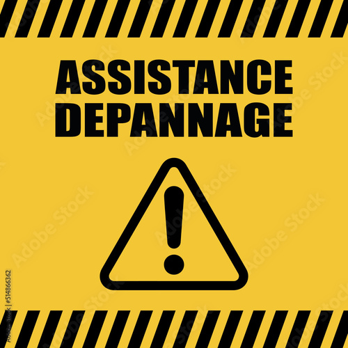 Logo assistance dépannage.