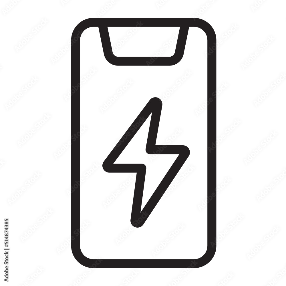 smartphone line icon smartphone line icon