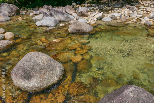 stones in water