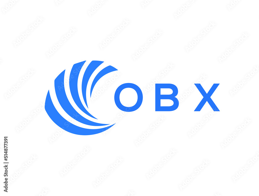 OBX Flat accounting logo design on white background. OBX creative initials Growth graph letter logo concept. OBX business finance logo design.
OBX Flat accounting logo design on white background. OBX creative initials Growth graph letter logo concept. OBX business finance logo design.